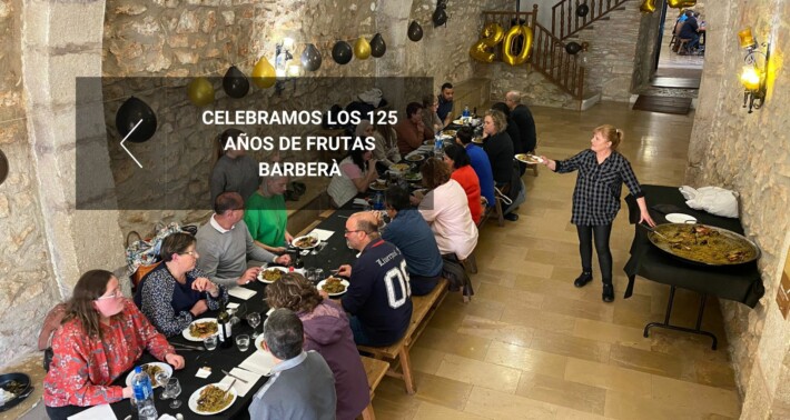 Celebramos los 125 años de frutas Barberà